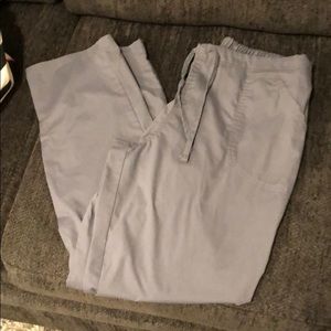 Grey scrub pants